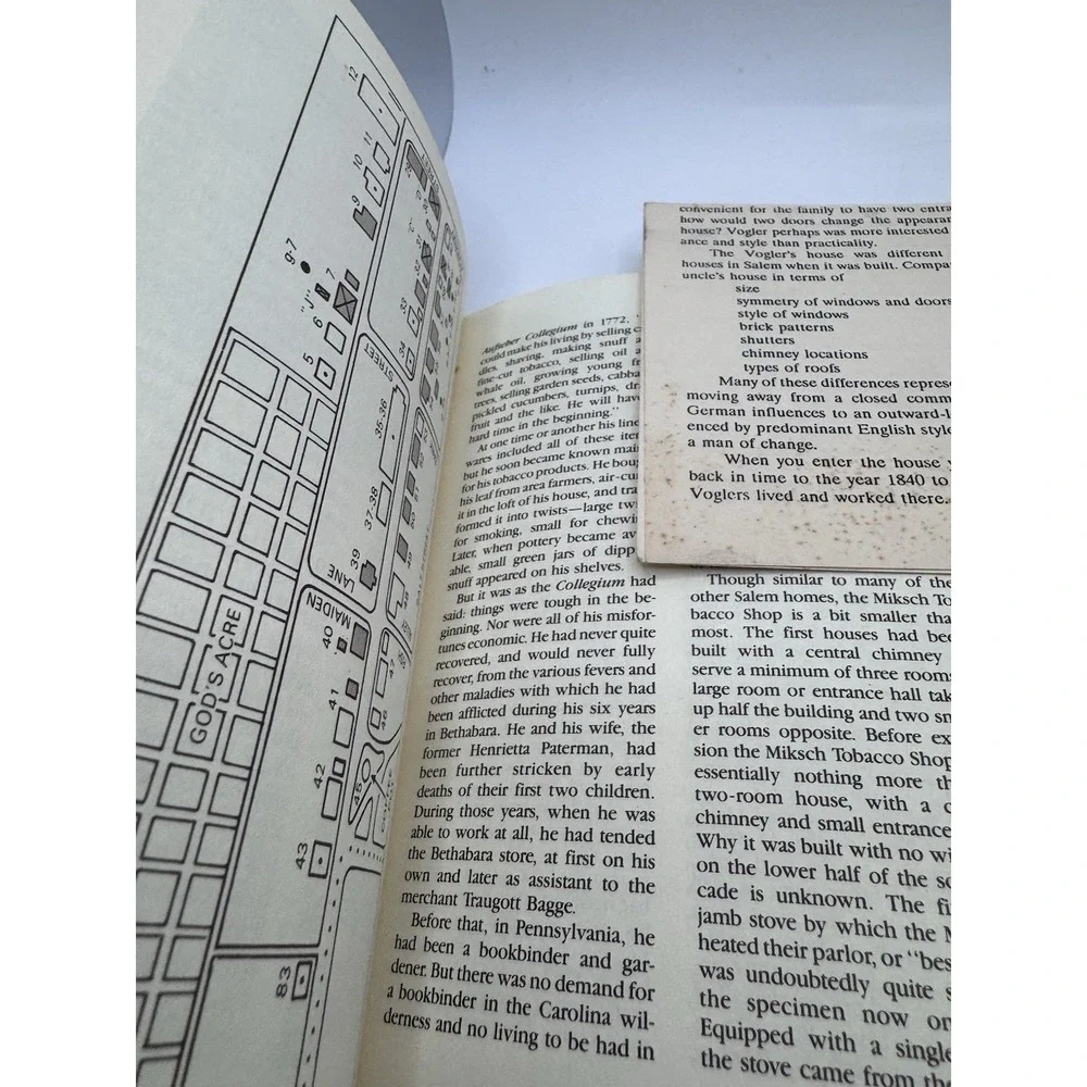 Vintage Old Salem Official Giudebook‎ 1987 2nd Edition